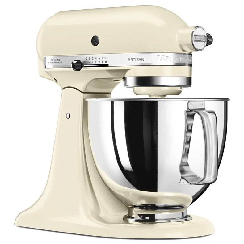 Кухонний комбайн KitchenAid Artisan 4,8 л 5KSM125EAC з відкидним блоком кремовий