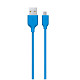 Кабель Ttec (2DK7530M) USB - мicroUSB 1.2м, Blue