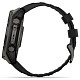 Спортивний годинник GARMIN Fenix 8 51mm Sapphire Solar Carbon Gray DLC Titanium with Black Silicone Band