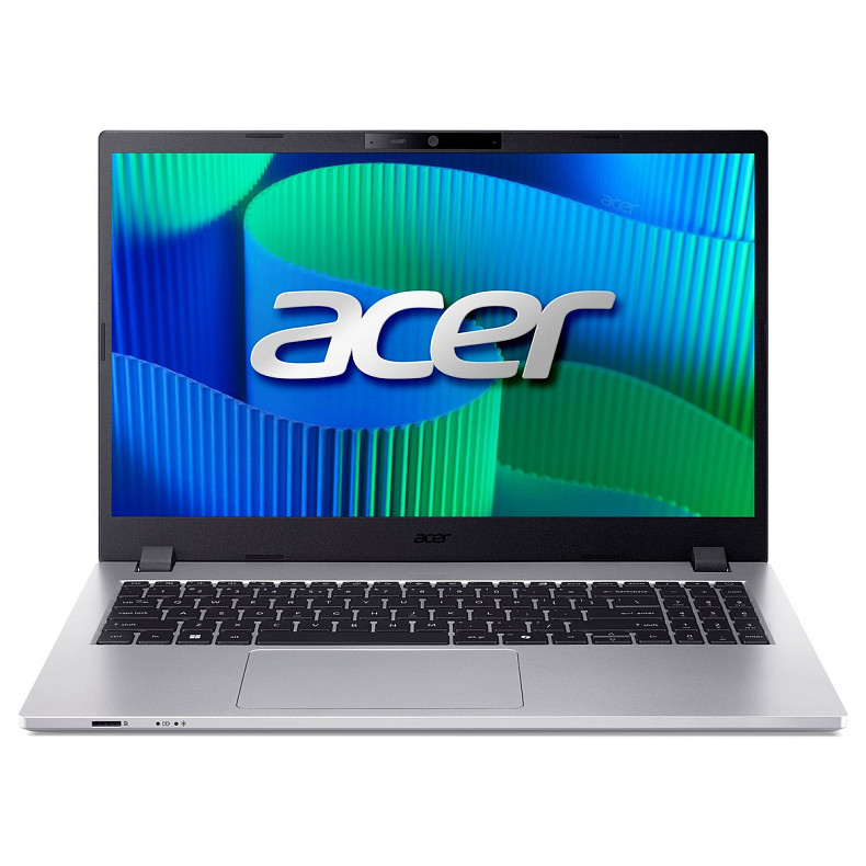Ноутбук Acer TravelMate TMP215-55 15.6" FHD IPS, Intel U7-255U, 32GB, F1TB, UMA, Lin, серебристый