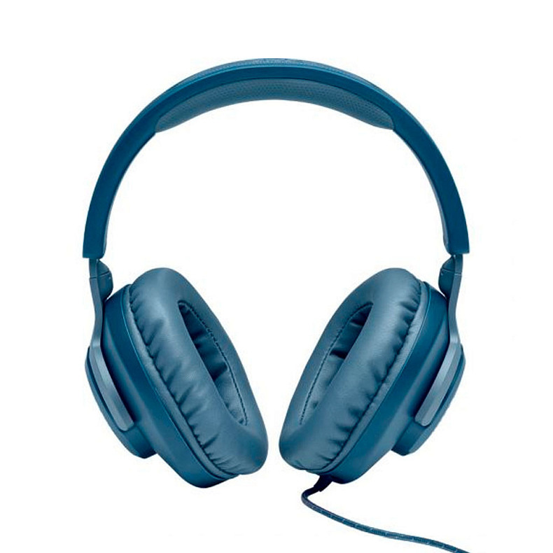 Игровая гарнитура JBL Quantum 100 Blue (JBLQUANTUM100BLU)