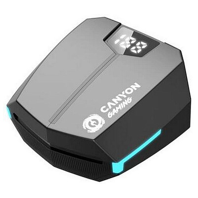 Bluetooth-гарнітура Canyon Doublebee GTWS-2 Gaming Black (CND-GTWS2B)