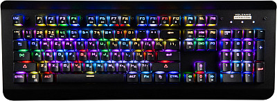 Клавиатура Modecom Volcano Hammer 2 RGB Removable Red Switch USB (K-MC-HAMMER2-U-RED-RGB-RU) Black