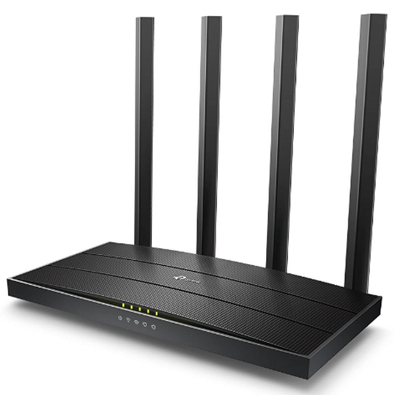 Wi-Fi Роутер TP-LINK Archer C6 (AC1200, 1*GE Wan, 4*GE LAN, MU-MIMO, 4 антени)