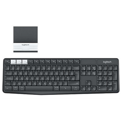 Бездротова клавіатура Logitech K375s Multi-Device Keyboard Wireless UA (920-008181)