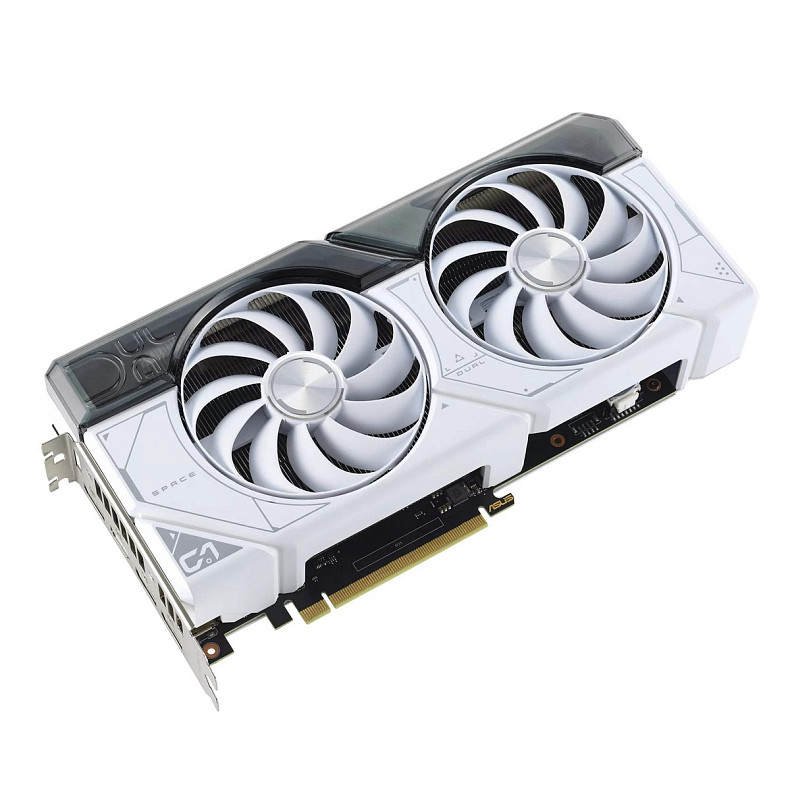 Видеокарта ASUS GeForce RTX 4070 SUPER 12GB GDDR6X DUAL-RTX4070S-12G-WHITE