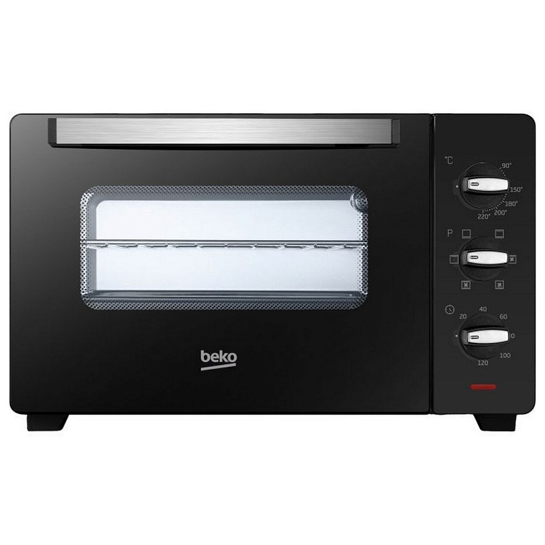 Піч електрична Beko, 30л, 1600Вт, механіч., конвекція, чорна