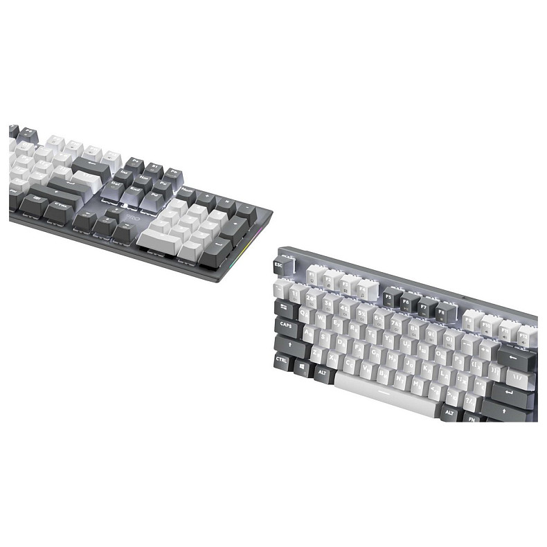 Клавиатура GamePro Genesis Metallic MK144G Outemu Red Swithes USB Gray