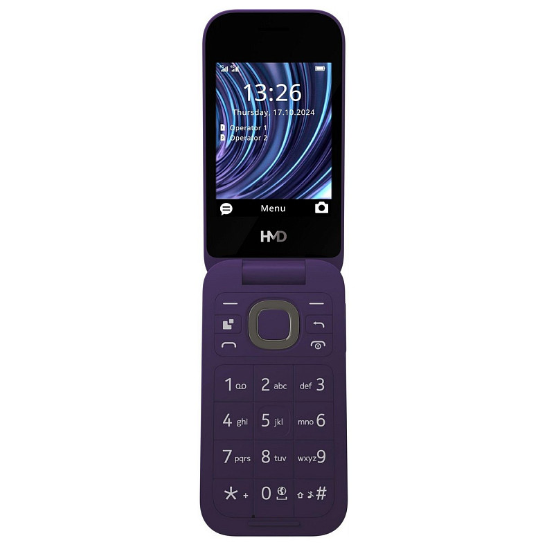 Мобільний телефон HMD 2660 Flip Violet