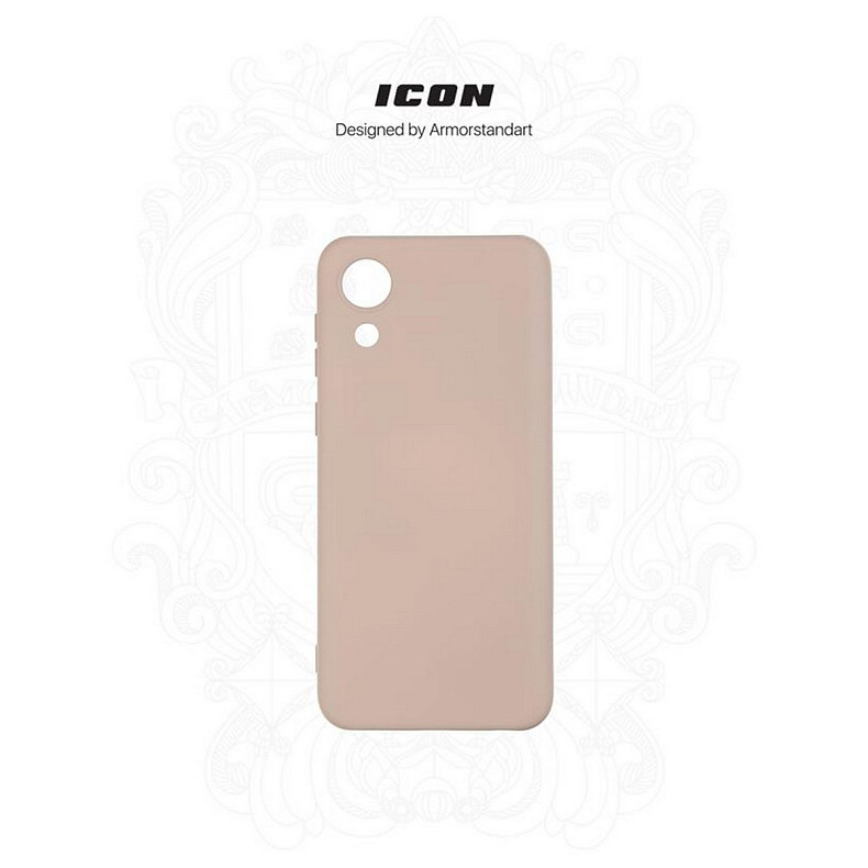 Чехол-накладка Armorstandart Icon для Samsung Galaxy A03 Core SM-A032 Pink Sand (ARM60880)