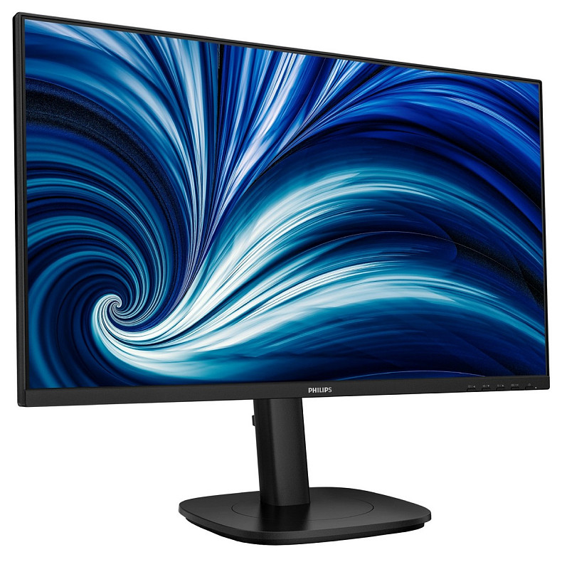 Монітор Philips 23.8" 24B2N3200J, IPS, 120Гц, VGA, HDMI, DP, USB-hub, HAS, Pivot, колонки