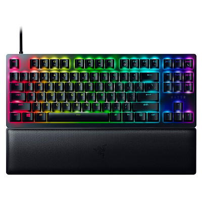 Клавиатура Razer Huntsman V2 Tenkeyless RGB 87key Red Switch USB RU Black