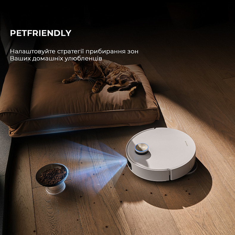 Робот-пилосос миючий Dreame Bot X50 Ultra White