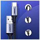 Кабель Ugreen US288 USB - USB-C, 1м, Black (60126)