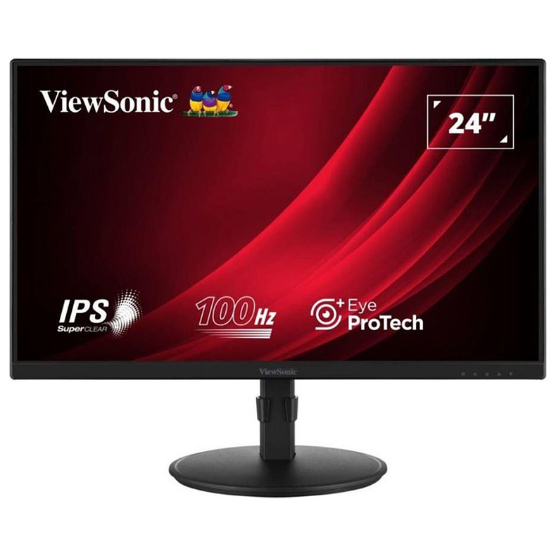 Монітор Viewsonic 23,8 16:9 IPS 1920х1080, 100 Гц, HDMI, VGA, Display Port VA2408-HDJ