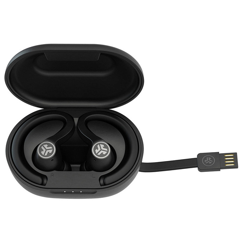 Навушники JLAB JBuds Air Sport Black (IEUEBJBAIRSPRTRBLK82)