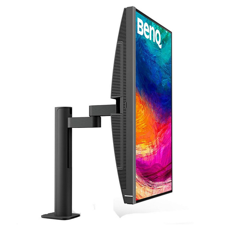 TFT 27" BenQ PD2706UA, 4K UHD, IPS, 99% sRGB, HDR10, HDMI, DP, USB-C, USB-hub, HAS, колонки