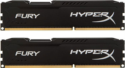 DDR3 2x4GB/1600 Kingston HyperX Fury Black (HX316C10FBK2/8)