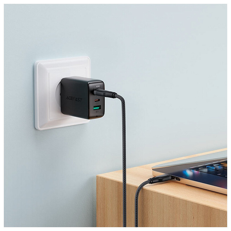 Кабель USB 2.0 USB-C to USB-C, 1,2 м, 3.0A, C8-03 Acefast