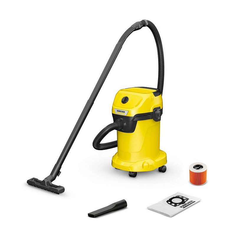 Професійний пилосос Karcher WD 3 V-19/6/20 (1.628-123.0)