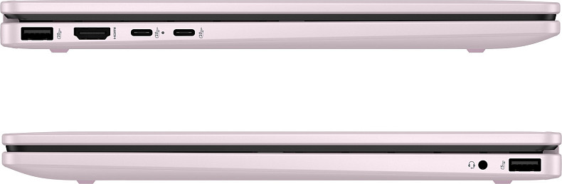 Ноутбук HP OmniBook 5 Flip x360 14-fp0032ua 14"2K IPS Ts,300n/Core3-100U/8Gb/SSD512Gb/IntGr/DOS/Рожевий