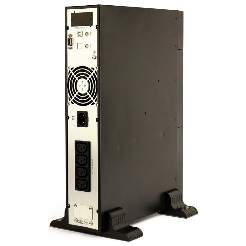 ДБЖ EnerGenie On-Line 1000VA, синусоїдальний сигнал EG-UPSO-RACK-1000