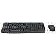 Комплект (клавиатура, мышь) беспроводной Logitech MK295 Combo Black USB (920-009800)