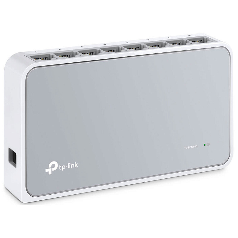 Комутатор TP-Link TL-SF1008D  (8х10/100 Мбит, настільний)