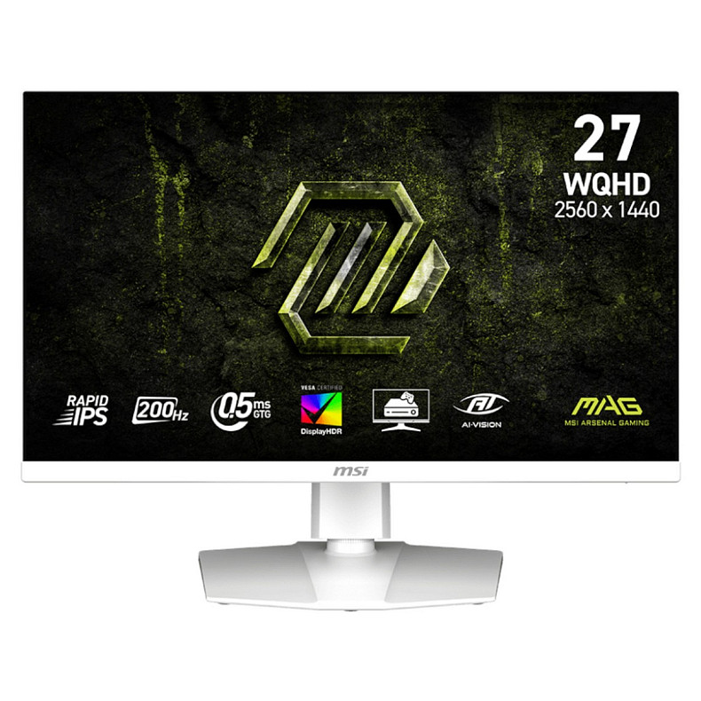 Монітор MSI 27" MAG 274QRFW E20 IPS White 200Hz