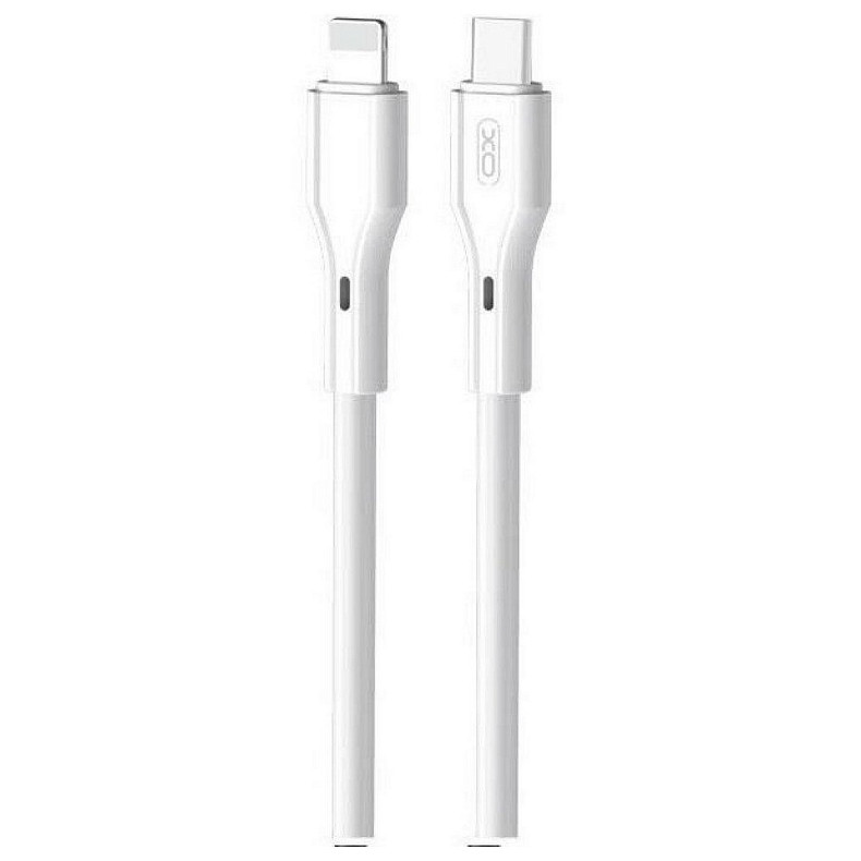 Кабель XO NBQ231A USB Type-C - Lightning (M/M), 1 м, White (NBQ231A-TC-1-WH)