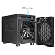 Корпус Chieftec THE CUBE CI-03B-OP, без БЖ, fan 20cm, mATX, Black