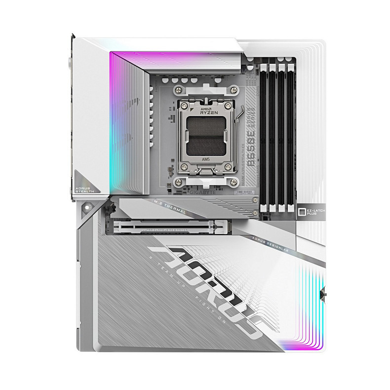 Материнська плата Gigabyte B650E A Stealth Ice Socket AM5