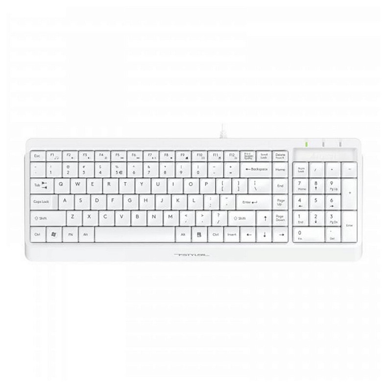 Клавіатура A4Tech Fstyler FK15 White USB