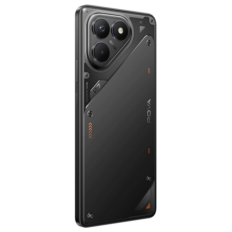 Смартфон Tecno Pova 7 Neo (LJ6) 8/128GB Geek Black (4894947086786)