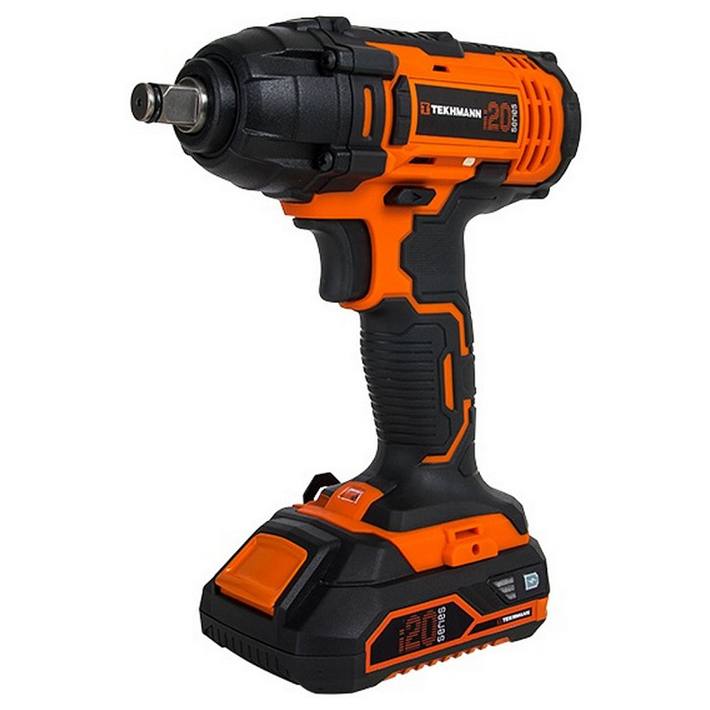 Гайковерт ударний акумуляторний Tekhmann TIW-300/i20 kit 20В АКБ 1x2А·год 300Нм 2800об·хв 1.2кг