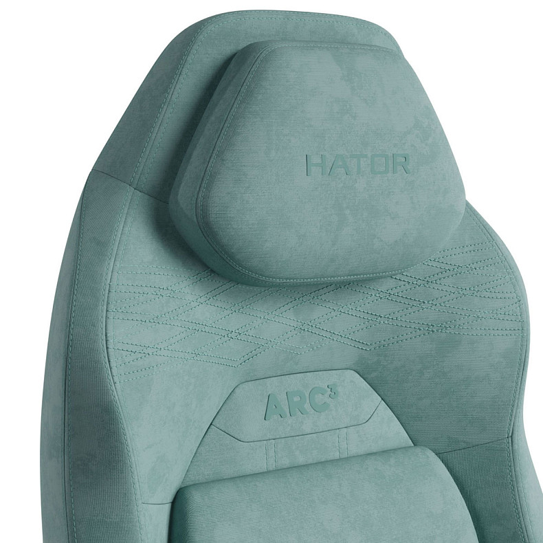 Крісло для геймерів HATOR Arc 3 L Velour (HTC3443L) Turquoise