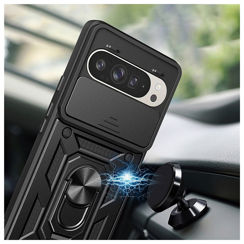 Чохол-накладка BeCover Military для Google Pixel 9 Pro Black (712186)