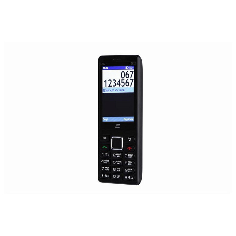 Мобільний телефон 2E E280 2022 Dual Sim Black (688130245210)