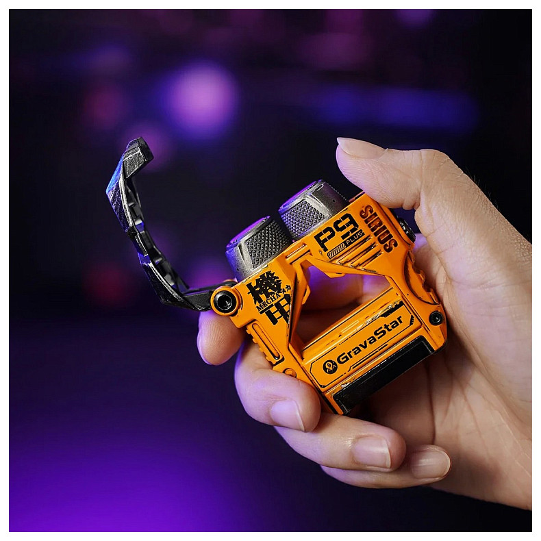 Навушники TWS Gravastar Sirius Plus, BT 5.3, жовтий