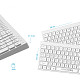 Клавіатура бездротова OfficePro (SK985W)