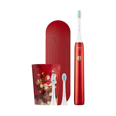 Умная зубная электрощетка Soocas X3U Van Gogh Museum Design Sonic Electric Toothbrush Chesnut Red