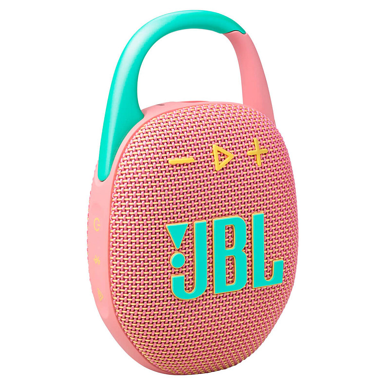 Портативная акустика JBL Clip 5 Pink (JBLCLIP5PINK)