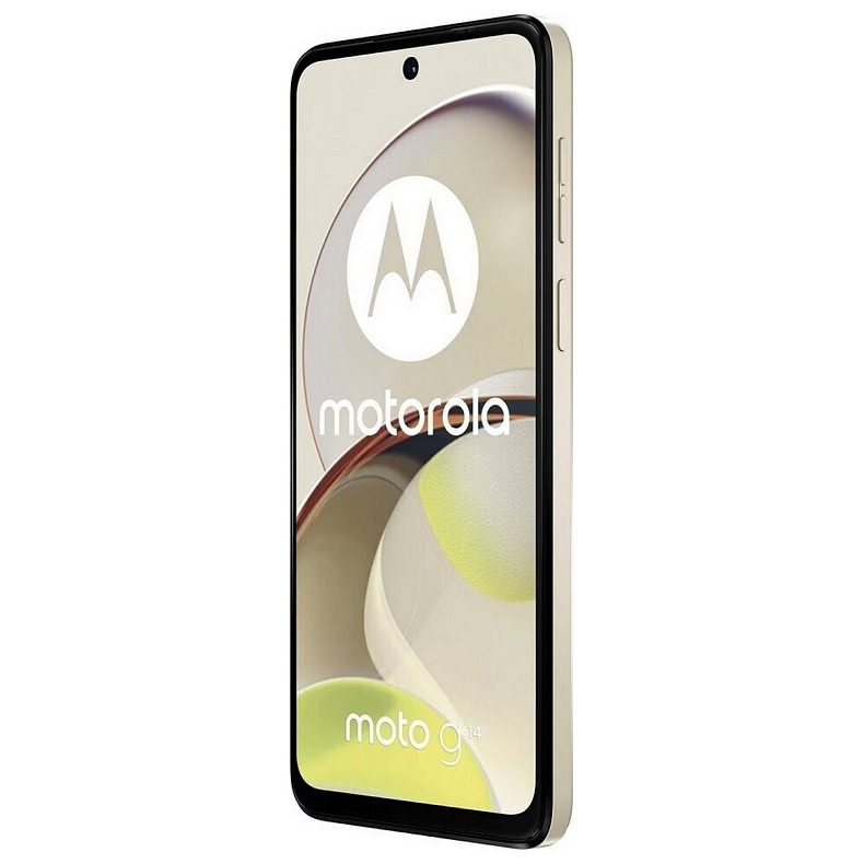 Смартфон Motorola Moto G14 8/256GB Dual Sim Butter Cream (PAYF0041RS)