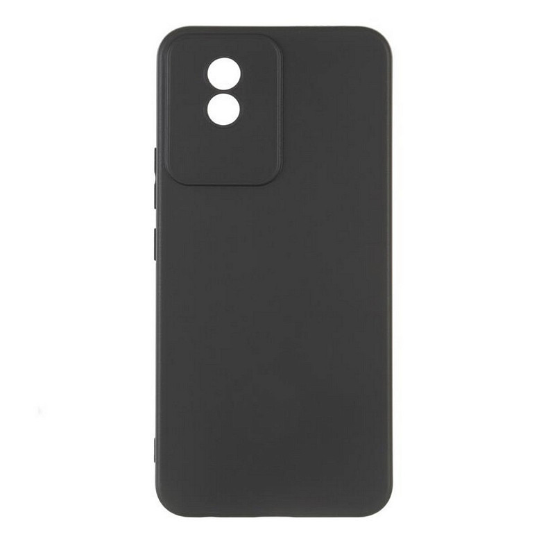 Чехол-накладка Armorstandart Matte Slim Fit для Vivo Y02 Camera cover Black (ARM67060)
