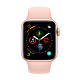 Смарт-часы Apple Watch Series 4 (GPS) 40mm Gold Aluminum w. Pink Sand Sport Band