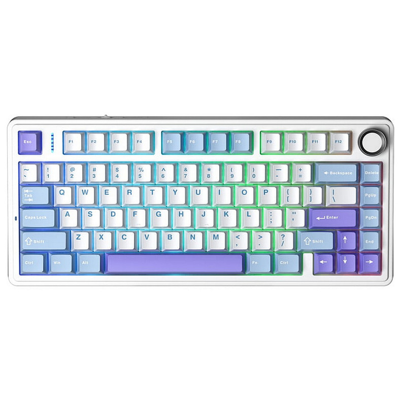 Клавіатура Aula F75 Gasket Reaper switch Purple (6978080501479)