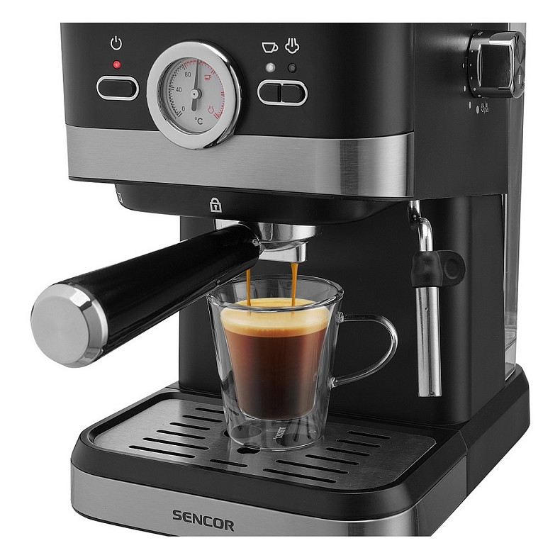 Кофеварка эспрессо SENCOR SES 1721BK