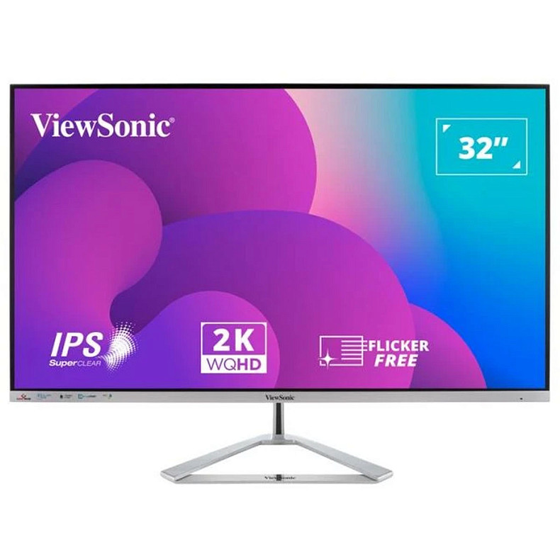 Монітор Viewsonic 32" IPS VX3276-2K-MHD-2