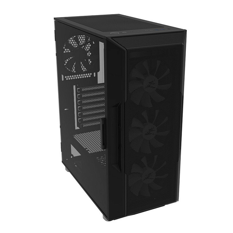 Корпус Zalman I3 Neo, без БЖ, 1xUSB3.0, 2xUSB2.0, 4x120mm RGB, TG Side Panel, ATX, чорний