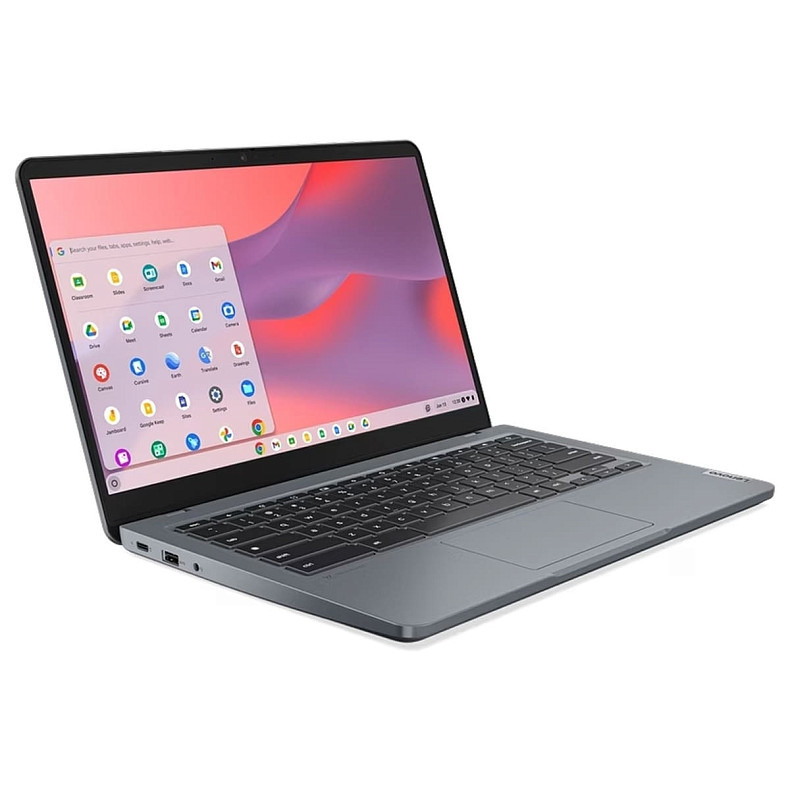 Ноутбук Lenovo 14FM/N200/8/128/Intel HD/Chrome//BL/Storm grey 14e G3